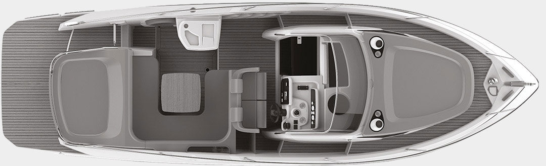 Cranchi Yachts - Cranchi E30 Endurance - Main deck