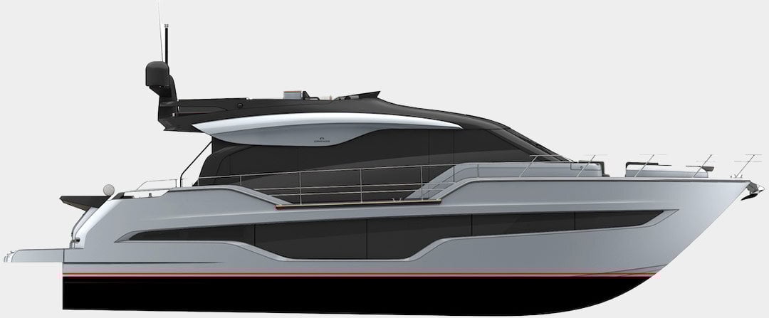 Cranchi Yachts - Cranchi 67 Corsa - Side