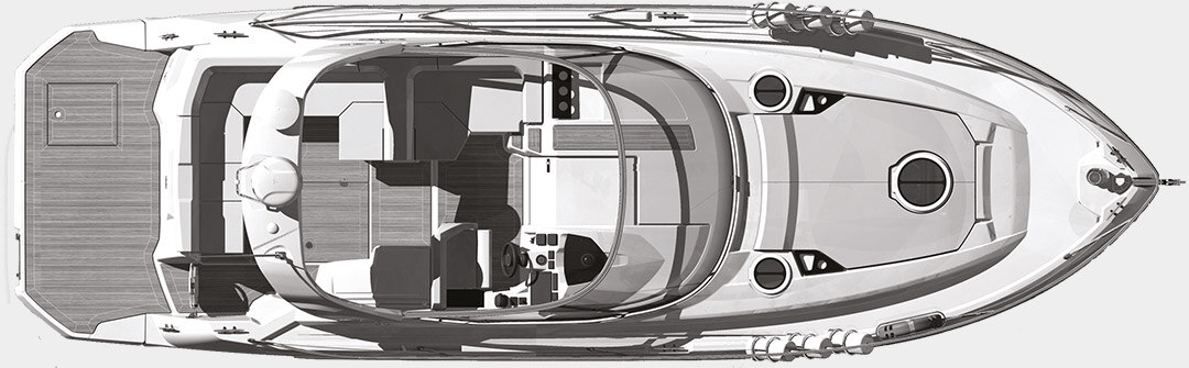 Cranchi Yachts - Cranchi Z35  - Main deck
