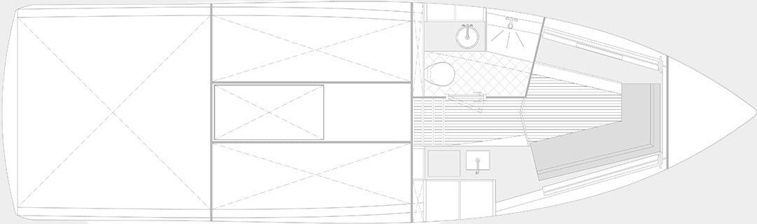 Van Dutch Yachts - VanDutch 40 - Interior View