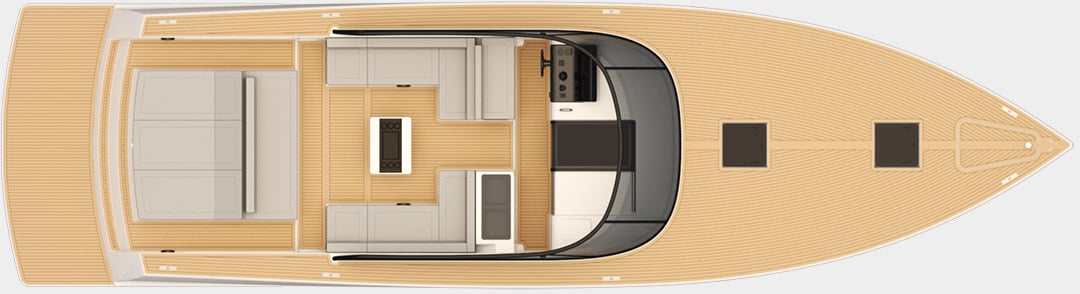 Van Dutch Yachts - VanDutch 56 - Top View